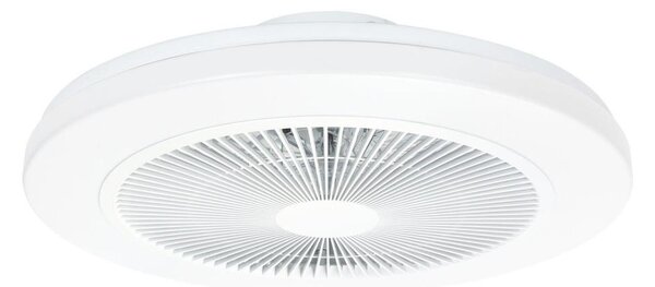 Aigostar - LED Stmívatelný stropní ventilátor LED/40W/230V 2700-6500K + DO bílá