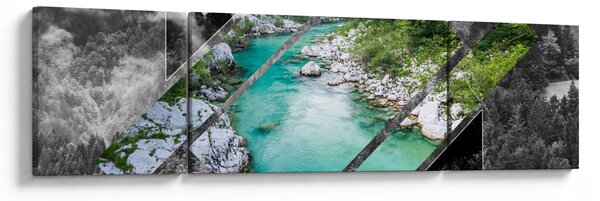 Obraz - Divoká příroda (170x50 cm)