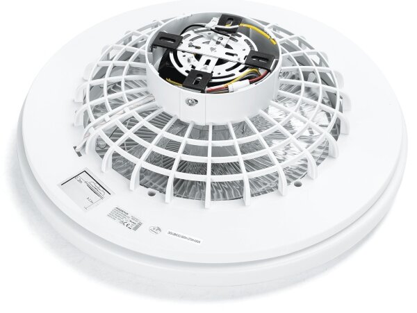 Aigostar - LED Stmívatelný stropní ventilátor LED/40W/230V 2700-6500K + DO bílá