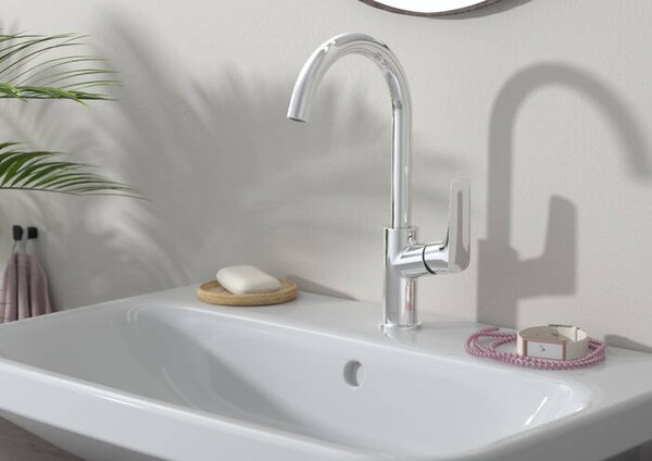 Hansgrohe Logis - Umyvadlová baterie 210 bez odtokové soupravy s otočným výtokem, chrom 71131000