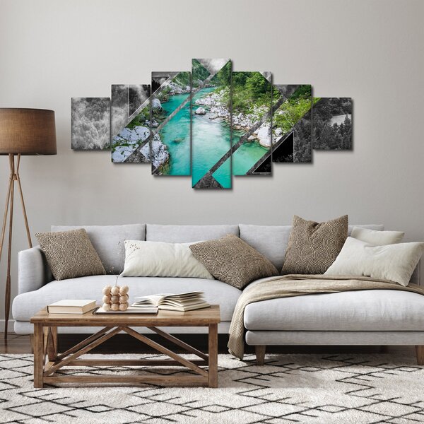 Obraz - Divoká příroda (210x100 cm)