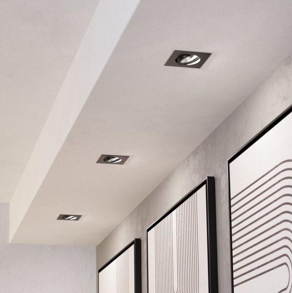 Eglo 902284-SADA 3xLED St. podh. svítidlo SALICETO LED/4,8W/230V 8,8x8,8cm černá