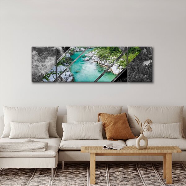 Obraz - Divoká příroda (170x50 cm)