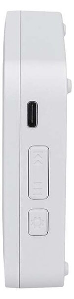 Bezdrátový zvonek bateriový / USB 1L73, 200m, learning code, bílá