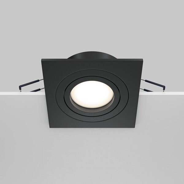 Maytoni Moderní vestavné svítidlo ATOM, 10W, d. 9,2 cm, 1xGU10 Barva: Bílá