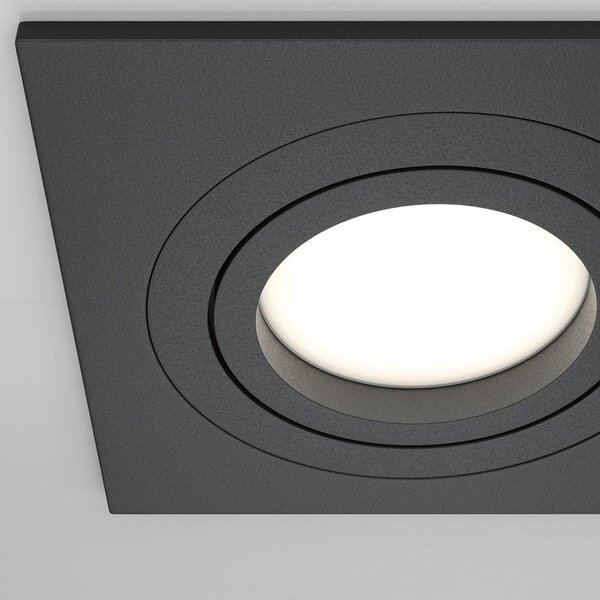 Maytoni Moderní vestavné svítidlo ATOM, 10W, d. 9,2 cm, 1xGU10 Barva: Bílá