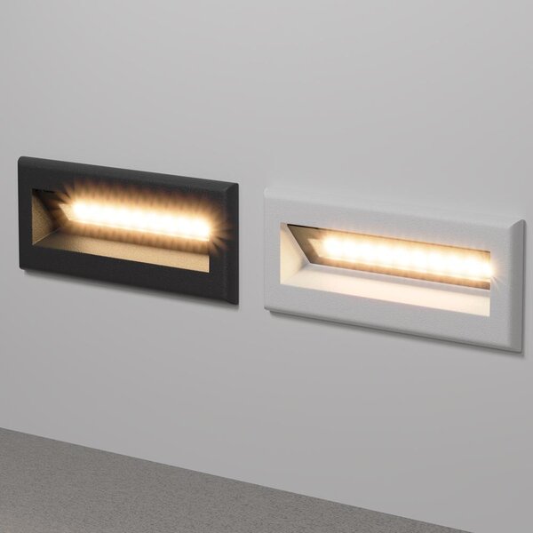 Maytoni Moderní zapuštěné LED svítidlo BOSCA, 5W, d. 13,7 cm, 3000K, IP65 Barva: Bílá