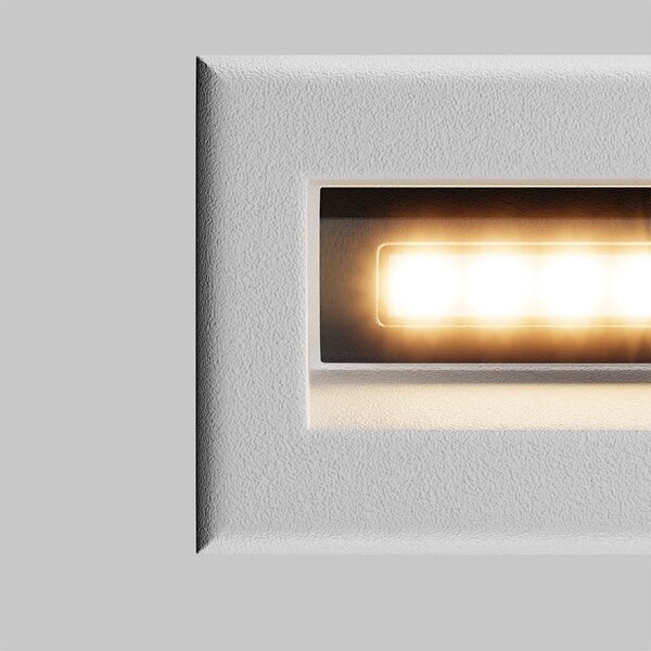 Maytoni Moderní zapuštěné LED svítidlo BOSCA, 3W, d. 8,4 cm, 3000K, IP65 Barva: Bílá