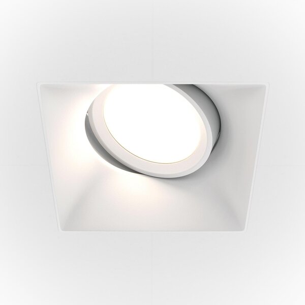 Maytoni Vestavné svítidlo DOT, 50W, d. 11,2 cm, 1xGU10 Barva: Bílá