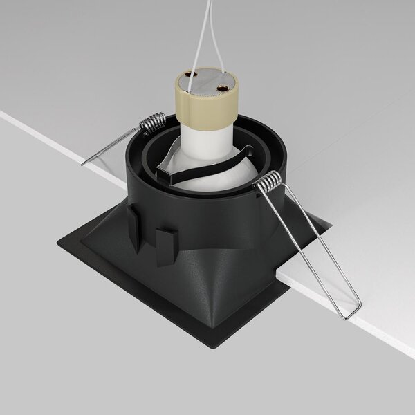 Maytoni Vestavné svítidlo DOT, 50W, d. 9 cm, 1xGU10 Barva: Černá