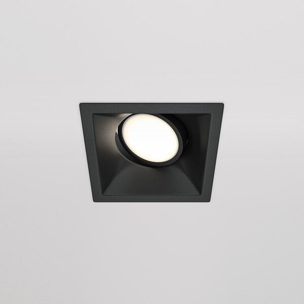 Maytoni Vestavné svítidlo DOT, 50W, d. 9 cm, 1xGU10 Barva: Černá