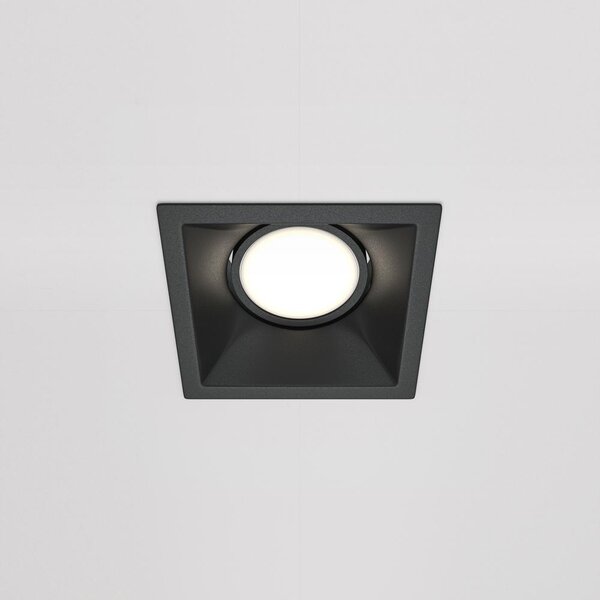 Maytoni Vestavné svítidlo DOT, 50W, d. 9 cm, 1xGU10 Barva: Černá