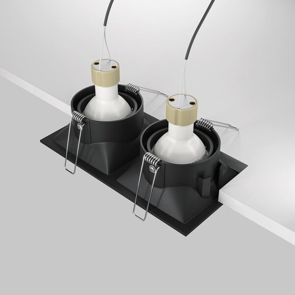 Maytoni Vestavné svítidlo DOT, 50W, d. 17,3 cm, 2xGU10 Barva: Bílá