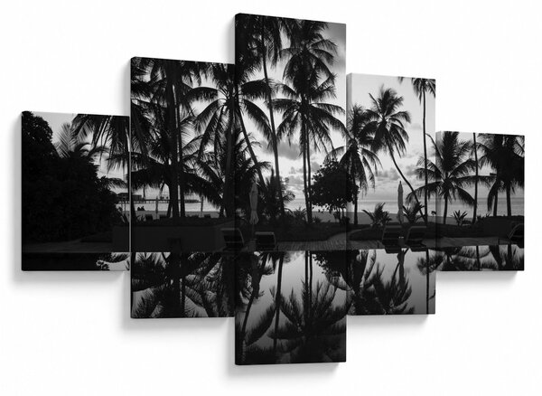 Obraz tropického ostrova (125x70 cm)