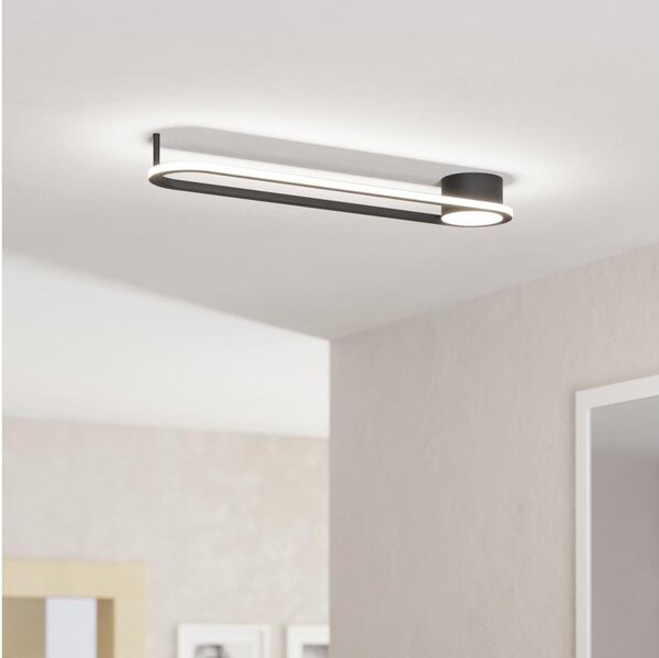 Eglo 902151-LED Stropní svítidlo COLLECORVINO LED/24W/230V 2700/4000/6500K černá