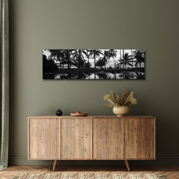 Obraz tropického ostrova (170x50 cm)