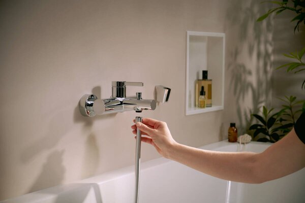 Hansgrohe Zesis S - Vanová baterie nástěnná, chrom 74420000