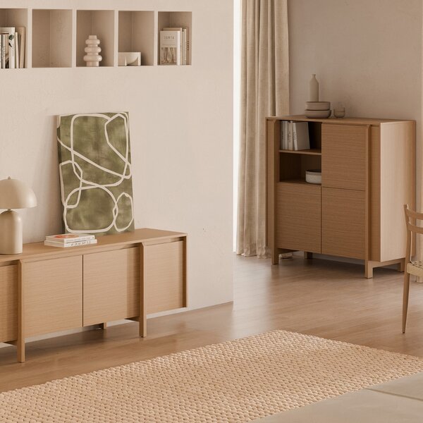Somcasa Dubová komoda Pacific 120 x 43 cm