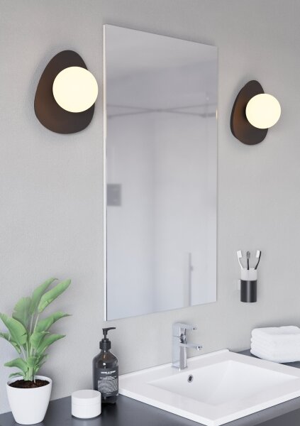 Eglo 902091 - LED Koup. nástěnné svítidlo CASTROVIDO 1xG9/4,2W/230V IP44 černá