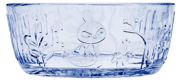 Miska skleněná Moomin Arabia 0,35 l modrá aqua