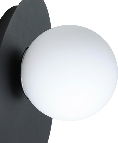 Eglo 902091 - LED Koup. nástěnné svítidlo CASTROVIDO 1xG9/4,2W/230V IP44 černá