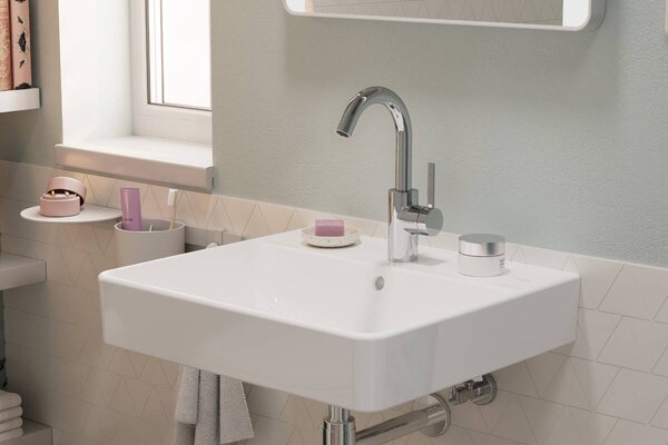 Hansgrohe Zesis S - Umyvadlová baterie 210 CoolStart s otočným výtokem bez odtokové soupravy, chrom 74741000