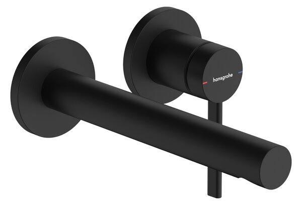Hansgrohe Zesis S - 2-otvorová umyvadlová baterie pod omítku 194 mm, černá matná 74750670