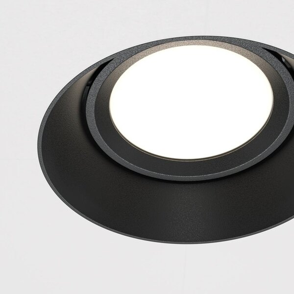 Maytoni Vestavné svítidlo DOT, 50W, ⌀ 8 cm, 1xGU10 Barva: Černá