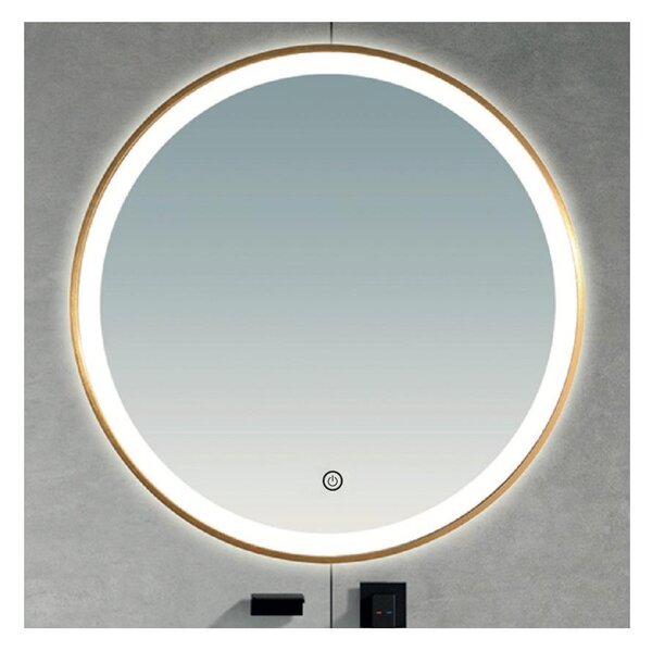 Brilagi - LED Koup. zrcadlo TORINO LED/19W/230V pr. 60 cm IP44 CRI 90 stm. + CCT