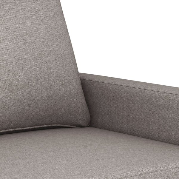 4dílná sedací souprava s poduškami taupe textil 3201443