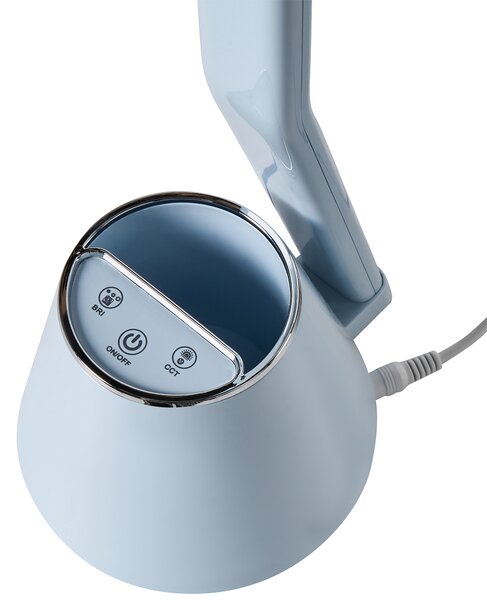 LED stolní lampa DENEB se stmívačem Světle modrá