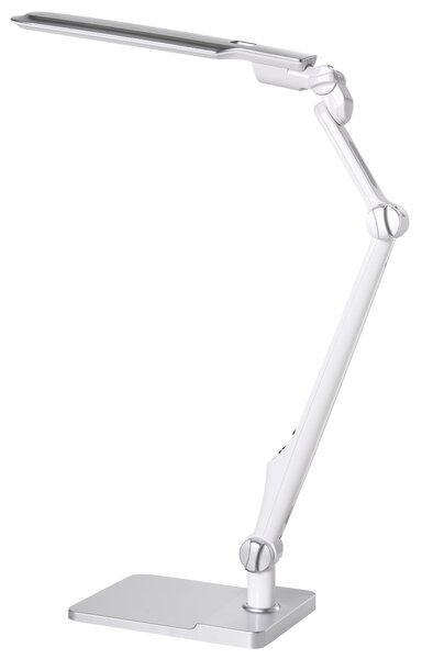 LED stolní lampa PEGASI se stmívačem Stříbrná