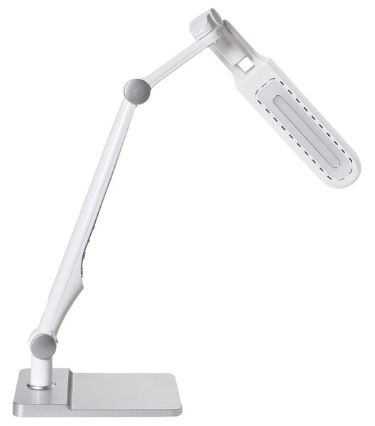 LED stolní lampa PEGASI se stmívačem Stříbrná