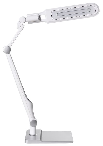 LED stolní lampa PEGASI se stmívačem Stříbrná