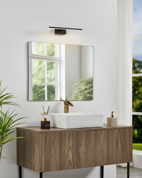 Eglo 901847-LED Koup. osvětlení zrcadla CONETTILLA LED/7W/230V 40 cm IP44 černá
