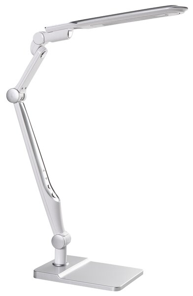 LED stolní lampa PEGASI se stmívačem Stříbrná