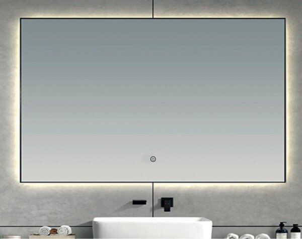 Brilagi -LED Koupel. zrcadlo SUELLO LED/30W/230V 60x90 cm IP44 CRI 90 stm. + CCT