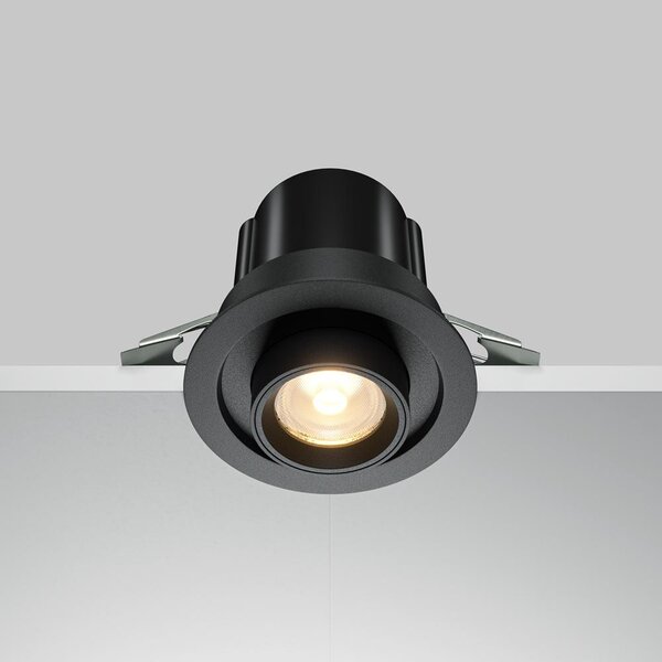 Maytoni Vestavné LED svítidlo HIDDEN, 10W, ⌀ 9 cm, 3000K Barva: Bílá