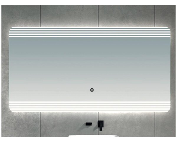 Brilagi - LED Koupel. zrcadlo MELZO LED/28W/230V 60x80 cm IP44 CRI 90 stm. + CCT