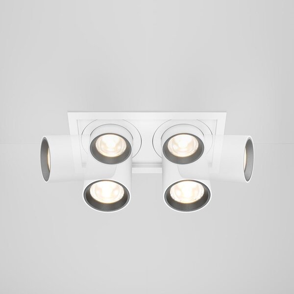 Maytoni Vestavné LED svítidlo HIDDEN, 20W, d. 16,8 cm, 3000K Barva: Černá