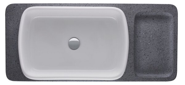 Duravit Qatego - Umyvadlová mísa 600x400 mm, bílá 2384600079