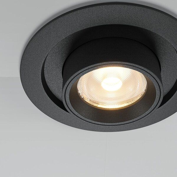 Maytoni Vestavné LED svítidlo HIDDEN, 10W, ⌀ 9 cm, 3000K Barva: Bílá