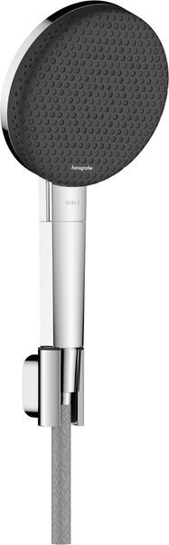 Hansgrohe Raindance Alive Select S - Sada se sprchovým držákem 125 3jet EcoSmart, se sprchovou hadicí Designflex 1600 mm, chrom 24611000