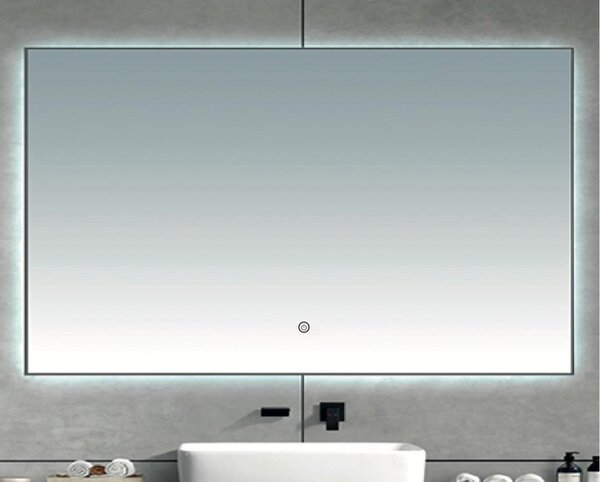 Brilagi -LED Koupel. zrcadlo DESIO LED/30W/230V 60x90 cm IP44 CRI 90 stm. + CCT
