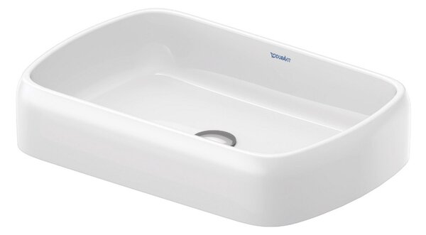 Duravit Qatego - Umyvadlová mísa 600x400 mm, bílá 2384600079