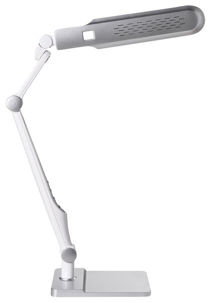 LED stolní lampa PEGASI se stmívačem Stříbrná