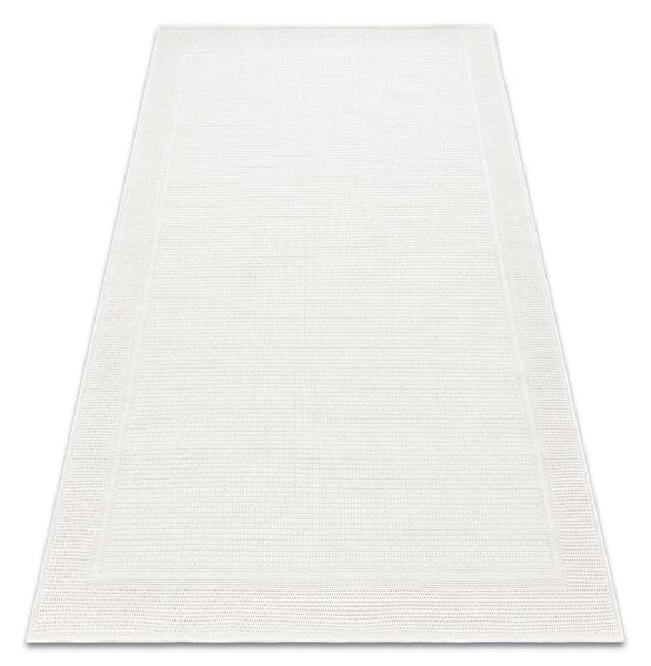 Kusový koberec Timo 5979 White – na ven i na doma 60x100 cm