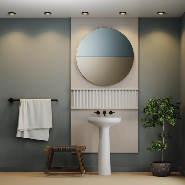 Maytoni Moderní vestavné svítidlo HOOP, 15W, ⌀ 11 cm, 1xGX53 Barva: Bílá