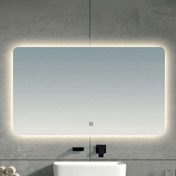 Brilagi - LED Koupel. zrcadlo COMO LED/30W/230V 60x90 cm IP44 CRI 90 stm. + CCT