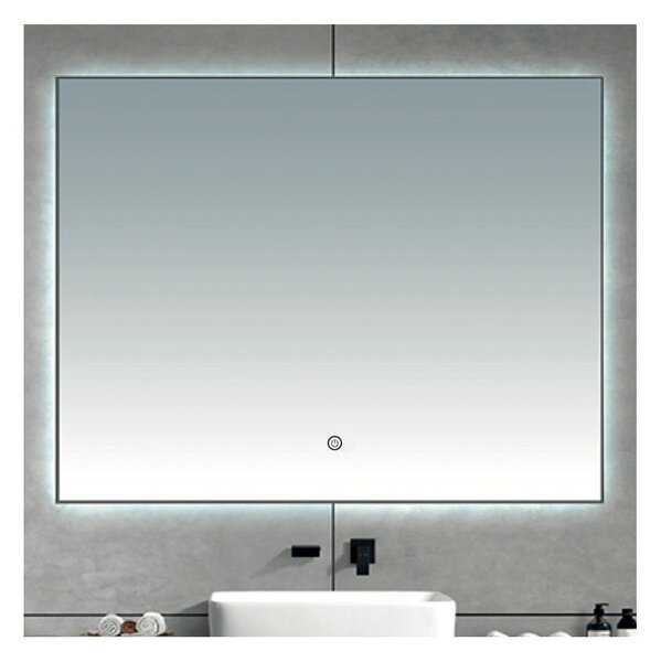 Brilagi -LED Koupel. zrcadlo DESIO LED/20W/230V 40x60 cm IP44 CRI 90 stm. + CCT